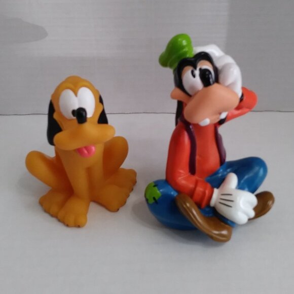 Disney Goofy & Pluto Vintage Toy Figure - Picture 3 of 10